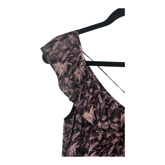 Paige Dress Beverley Palm Leaf print silk size X-Small XS - Picture 3 of 9